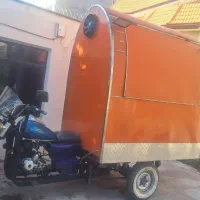 فست فود سیار کانکس موتور فود مغازه سیار