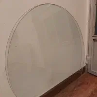 شیشه گرد و چهارگوش رومیزی