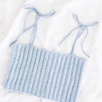 کراپ تاپ قلاب بافی