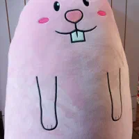 فروش عروسک کاملا نو خرگوش بالشتی ۷۰سانتی