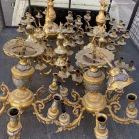 خریدار وفروش لوستر اب طلا برنزی وبرنجی وغیره