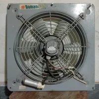 هواکش فلزی پره پلاستیکی دمنده