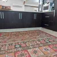 کابینت آشپزخانه شیک با کیفیت با هود خارجی اصل