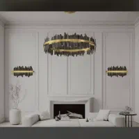 لوستر باکارا.     سانتی.    درختی|لوستر و چراغ آویز|تهران, خاوران|دیوار