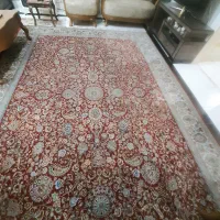 ۲ فرش۹متری کاشان۱۰۰۰ شانه تراکم ۳۰۰۰اکریلیک