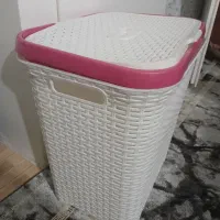 سبد رختخواب مناسب جهیزیه طبق عکس سفیدصورتی