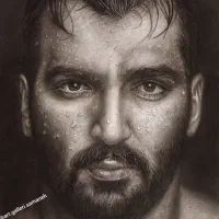 تابلو نقاشی سیاه قلم کار دست فقط ۷۰۰|تابلو، نقاشی، عکس|تهران, والفجر (افسریه)|دیوار