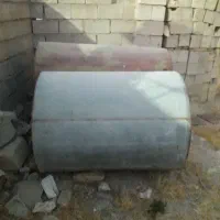 تانکر گالوانیزه ورق ضخیم ۱۵۰۰لیتری کاملا سالم|مصالح و تجهیزات ساختمان|اردل, |دیوار