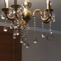 لوستر 6شاخه در حد نو