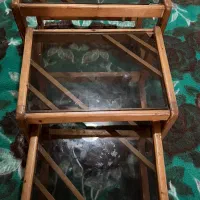 میز عسلی چوبی