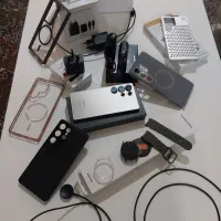 پک کامل سامسونگ اس ۲۵ اولترا۲۵۶ گیگ با لوازم اضافی