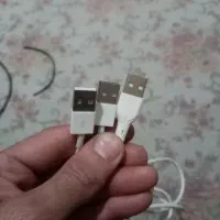 3عددکابل گوشی آیفون اصلی