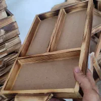 استند  سینی چوبی
