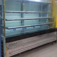 یخچال ویترینی تمام استیل
