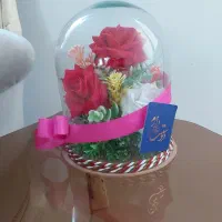 باکس گل شیشه ای|گل مصنوعی|اراک, |دیوار