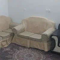 مبل چرم ۷نفره با روکش مبل