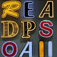 ساخت انواع تابلو چنلیوم نئون فلکسی و غیره