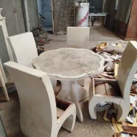 میز ناهار خوری سفید