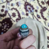 انگشتر فیروزه کار دست|جواهرات|مشهد, شهید قربانی|دیوار