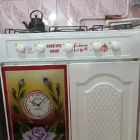 اجاق گاز تمیز با مارک قدیمی