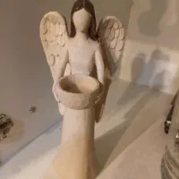 مجسمه  شمع دار دکوری شیک
