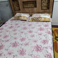 تختخواب دونفره کشودار و یمقدار وسیله خونه نونو|تخت و سرویس خواب|تهران, فاطمی|دیوار