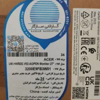 مانیتور گیمینگ 27 اینچ Acer 27HC5R|قطعات و لوازم جانبی رایانه|همدان, |دیوار