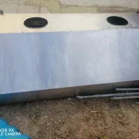 هود استیل 2 متری و گرمکن سمبوسه