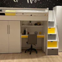 تخت 2طبقه|تخت و سرویس خواب|پرند, فاز ۵|دیوار