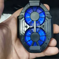 فن خنک کننده دو پنکه ای شارژی|لوازم جانبی موبایل و تبلت|بندر دیر, |دیوار