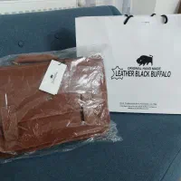 کیف اداری چرم بوفالو  مردانه آک