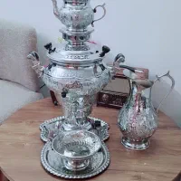 سرویس سماور گازی برنجی