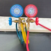 گیج دوقلو فشار کولرگازی