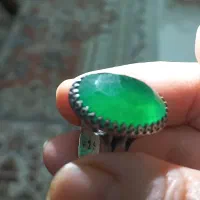 زمرد قدیمی تراش نگین دروشت