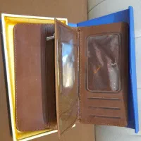 کیف پول و مدارک چرم و  زیبا رنگ عسلی مردانه|کیف، کفش، کمربند|تهران, جابری|دیوار