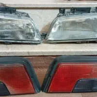 چراغ جلو و عقب 405 GLX در حد نو