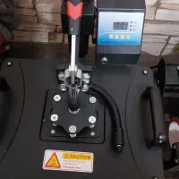 دستگاه پرس حرارتی به همراه پرینتر