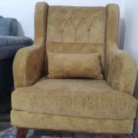 مبل راحتی تمیز بدون پارگی وفرو رفتگی|مبلمان خانگی و میز عسلی|پاکدشت, حصار امیر|دیوار