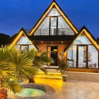 کلبه سوئیسی/ استخر دار/مبله/۳۰۰متری/فروش فوری