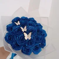 دسته گل،باکس گل،باکس نوزاد،روزمادر،روز زن|گل مصنوعی|قم, چهل درخت‎|دیوار