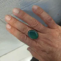 انگشتر نقره معاوضه با سهره مست|جواهرات|بروجرد, |دیوار