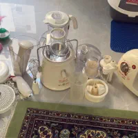 غذاساز و آبمیوه‌گیری مولینکس ۲ دستگاه نو|خردکن، آسیاب، غذاساز|تهران, ونک|دیوار