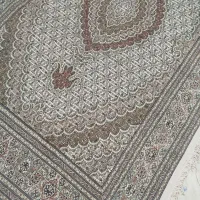 ۱۱ متن گل ابریشمی کرم قهوه‌ای نونو|فرش|میاندوآب, |دیوار