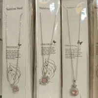 فروش عمده گردنبند های استیل مینیمال وارداتی