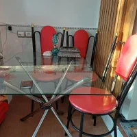 آیینه بوفه روروئک میز تلویزیون و میز ناهارخوری|میز و صندلی غذاخوری|سراب, |دیوار