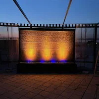 آبنما دیوار خیس سنگی