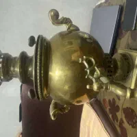 سماور روسی توپی مهر دار