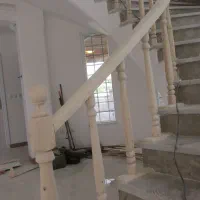 راه پله چوبی
