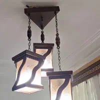 لوستر و پرده|لوستر و چراغ آویز|بندر کنگان, |دیوار