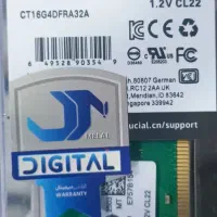 RAM 16 GB 3200 CRUCIAL CL22